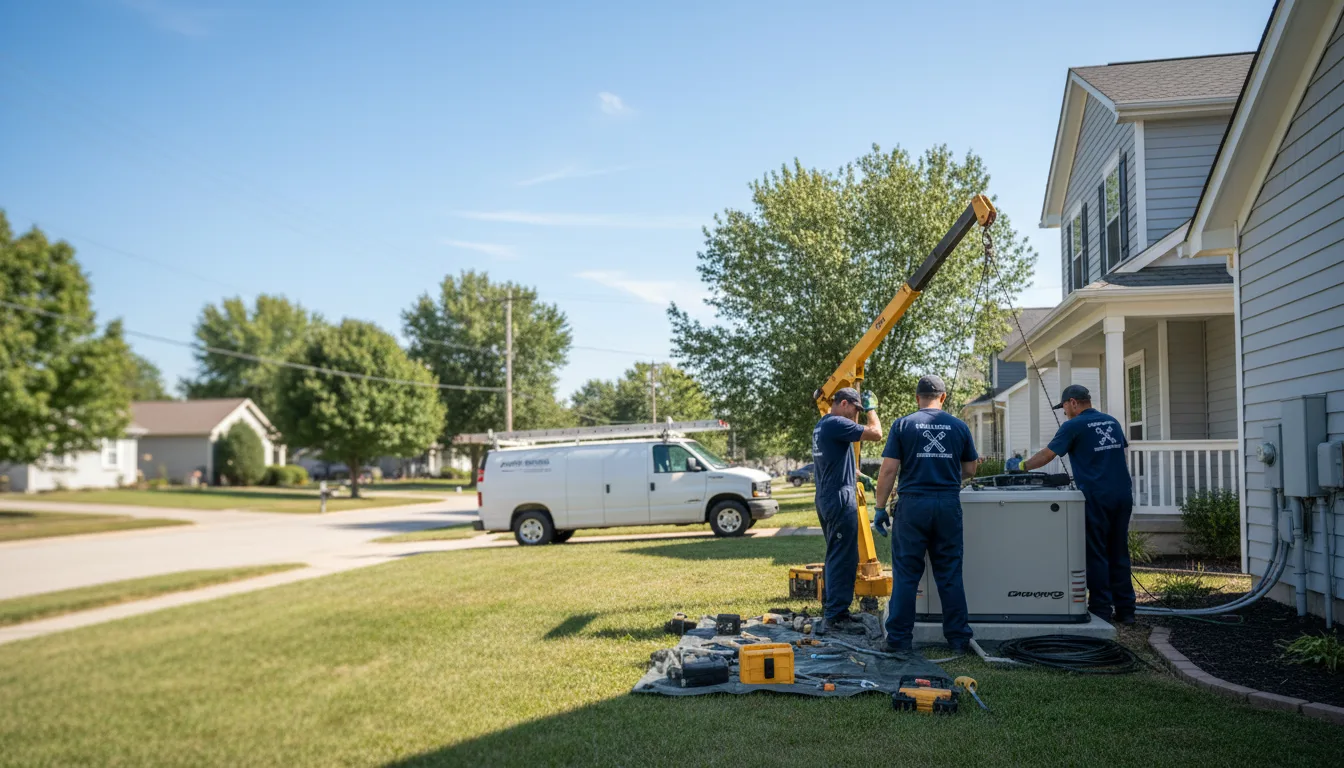 Generator Installation in Sheffield, AL near me